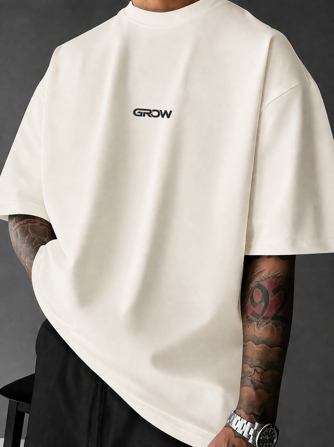GROW Everyday Oversized Essential Tee
